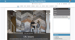Desktop Screenshot of oklahoman.com