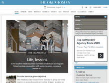 Tablet Screenshot of oklahoman.com